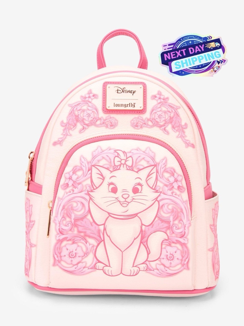 NEW Loungefly Disney The Aristocats Marie Floral
Mini Backpack